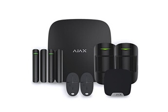 Kit sécurité pour la maison GENERIQUE Alarme maison Ajax StarterKit Plus noir - Kit 2