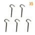 Lot De 5 Pitons P Évolution En Inox 7.5 Cm - Linxor | Leroy Merlin Lot De 5 Pitons P Évolution En Inox 7.5 Cm - Linxor | Leroy Merlin