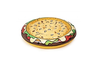 bouée et matelas gonflable bestway ilot gonflable ile burger 1.58 m blanc taille : uni réf : 71380