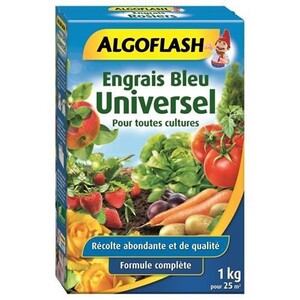 Algoflash Engrais Bleu Universel - 1kg | Leroy Merlin Algoflash Engrais Bleu Universel - 1kg | Leroy Merlin
