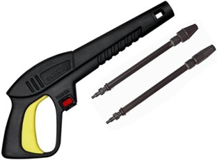 Pistolet de déclenchement pour laveuse à pression de rechange, buse de pistolet de pulvérisation d'eau à haute pression, compatible pour Lavor