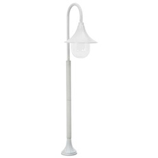 vidaXL - Lampadaire de jardin - 120 cm - Blanc