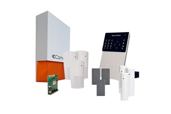 Kit sécurité pour la maison Comelit Pack alarme connectée Secur Hub Kit 2 - Transmission IP + Module GSM HUB2G