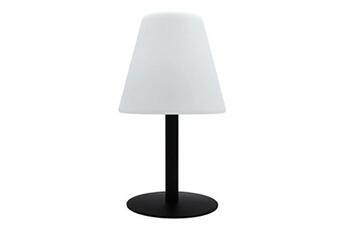 Lampe de table Lumisky Lampe de table solaire STANDY MINI SOLAR RGB Blanc Acier H36cm