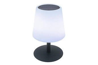 Lampe de table Lumisky Lampe de table solaire STANDY TINY SOLAR Blanc Acier H25cm
