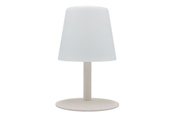 Lampe de table Lumisky Lampe de table sans fil LED STANDY MINI Beige Acier H25CM