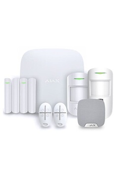 Kit sécurité pour la maison Ajax Alarme maison Hub 2 Plus Blanc - Kit 2