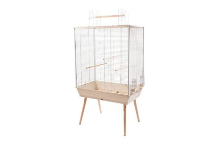 Cage à oiseaux Zolux - Cage à oiseaux Neo Jili XL beige