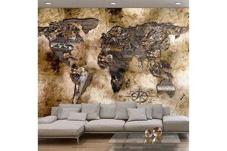 Papier peint Artgeist Papier peint - Old world map - 150x105 (59299)