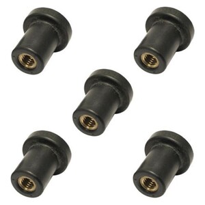 2x Silent Bloc Mâle M10x25mm 40x25mm Anti Vibration Caoutchouc