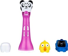 Microphone de karaoké pour enfants avec changeur de voix Rose