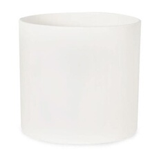Pot de fleurs - Venlo - en polystone - pour intérieur et extérieur - 3 tailles - blanc