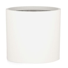 Jardinière - Gendt - En fibre de pierre - Résistant aux UV - 38 x 34 cm (ØxH) - Blanc