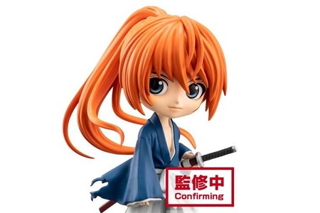 Figurine de collection Banpresto Kenshin Le Vagabond - Figurine Battousai Himura Q Posket V.A
