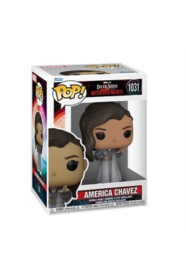Figurine de collection Funko Figurine Pop Marvel Doctor Strange in the  Multiverse of Madness America Chavez in Cloak