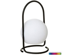 lanterne atmosphera pia lampe outdoor h29 cm - blanc
