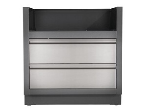 Meuble de cuisine extérieure OASIS pour barbecues encastrés Prestige BIPRO500 ET BIP500 -
