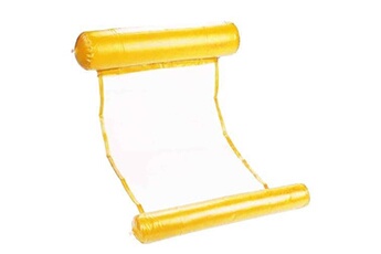bouée et matelas gonflable generique hamac de piscine gonflable jaune