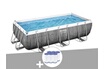 Bestway Kit piscine tubulaire rectangulaire Power Steel 4,04 x 2,01 x 1,00 m + 6 cartouches de filtration photo 1
