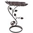 OUTSUNNY Bain d'oiseaux abreuvoir pour oiseaux plateau dia. 50 cm PP bleu effet antique pas cher OUTSUNNY Bain d'oiseaux abreuvoir pour oiseaux plateau dia. 50 cm PP bleu effet antique pas cher