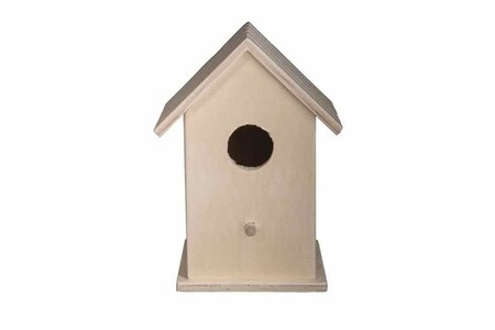 Nichoir, Perchoir Rayher Nichoir à oiseaux en bois forme maison 17 x 12,5 x 10 cm -