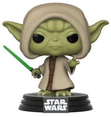 Figurine Pop! N°393 - Star Wars Battlefront - Hooded Yoda (exclusivité Gs)