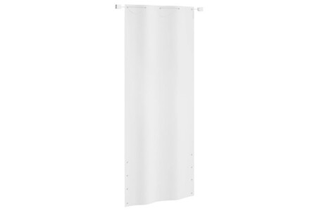 Parasol vidaXL Écran de balcon Blanc 100x240 cm Tissu Oxford
