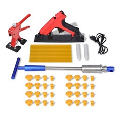 VIDAXL - Kit de Débosselage Sans Peinture - Outil de Réparation de Carrosserie