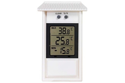 Thermomètre de jardin Stil - Thermomètre mini-maxi électronique