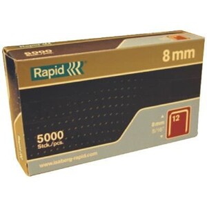 Agrafes Rapid 13/4 Galvanisées - Boîte De 5000 Agrafes - Compatibles S610, R13, R23, R19