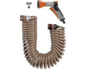 04647-20 6.1 mm 1/4 Zoll gris, orange Set tuyau darrosage spiralé