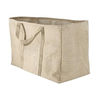 Sac à déchet GENERIQUE Greengeers 93593 Sac à Buches En Toile De