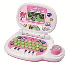 Ordinateur éducatif P'tit Genius Ourson Rose