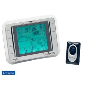 Thermostat connecté Lexibook Station Meteo Meteoclock Pure | Darty