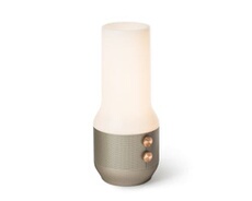 Enceinte Bluetooth lampe LED Terrace Or