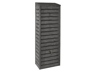 Récupérateur d'eau de pluie Forestier 300 L avec robinet laiton + Kit raccord chéneau -