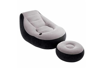 - fauteuil pouf gonflable intex 68564 repose-pieds transportable lounge