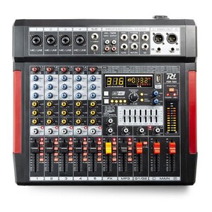 Power Dynamics PDM-S2004 Table De Mixage 20 Canaux – Bluetooth, 256 Effets DSP, USB, Idéale Pour Chorales, Groupes Et Live Performances