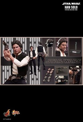 Star Wars Premier Collection Han Solo Statue - A New Hope, 1/7 Scale, 10 Inches Tall, Limited Edition Of 3000, Gentle Giant