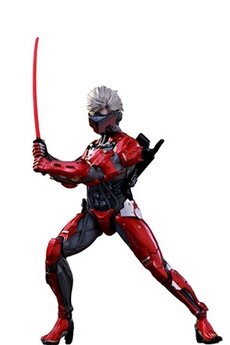 Figurine VGM19 - Metal Gear Rising : Revengeance - Raiden Inferno Armor Version
