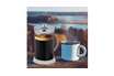 Relaxdays Machine à café piston, passoire en inox, boissons savoureuses, 800 ml, verre et plastique, théière, gris photo 2