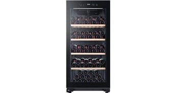 Haier Noir Cave A Vin Hws116gae - De Vieillissement - Pose Libre - 116 Bouteilles H126. 5 X L59,5 Cm