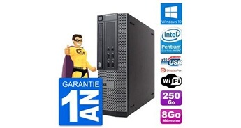 Pc optiplex 790 sff intel g630 ram 8go disque dur 250go windows 10 wifi