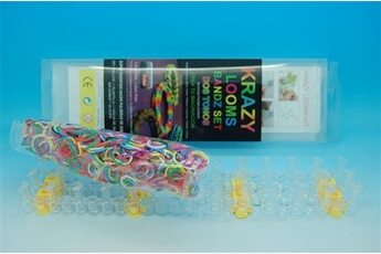 autres jeux créatifs easykado metier a tisser + 600 elast multicolore