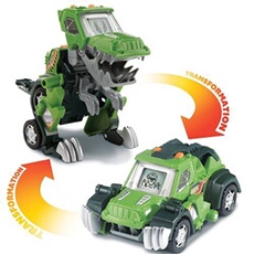 Véhicule transformable interactif Switch et Go Dinos Drex Super T-Rex Jeep