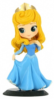Figurine Q Posket - Disney Character - Princess Aurora - Robe Bleu