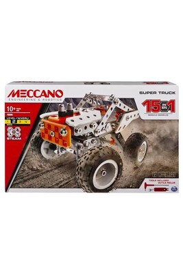 Meccano Meccano Jeu de construction Super Truck 15 en 1