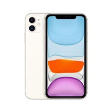 iPhone 11 - 4G smartphone - double SIM / Mémoire interne 64 Go - Ecran LCD - 6.1" - 1792 x 828 pixels - 2x caméras arrière 12 MP, 12 MP - front