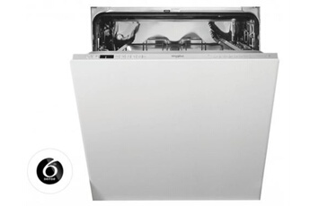 Lave-vaisselle Whirlpool WRIC 3C34 PE - Lave-vaisselle - intégrable - Niche - largeur : 60 cm - profondeur : 56 cm - hauteur : 82 cm - argent