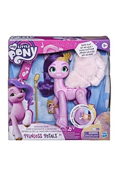 figurine pour enfant my little pony princesse petal a new generation star chantante